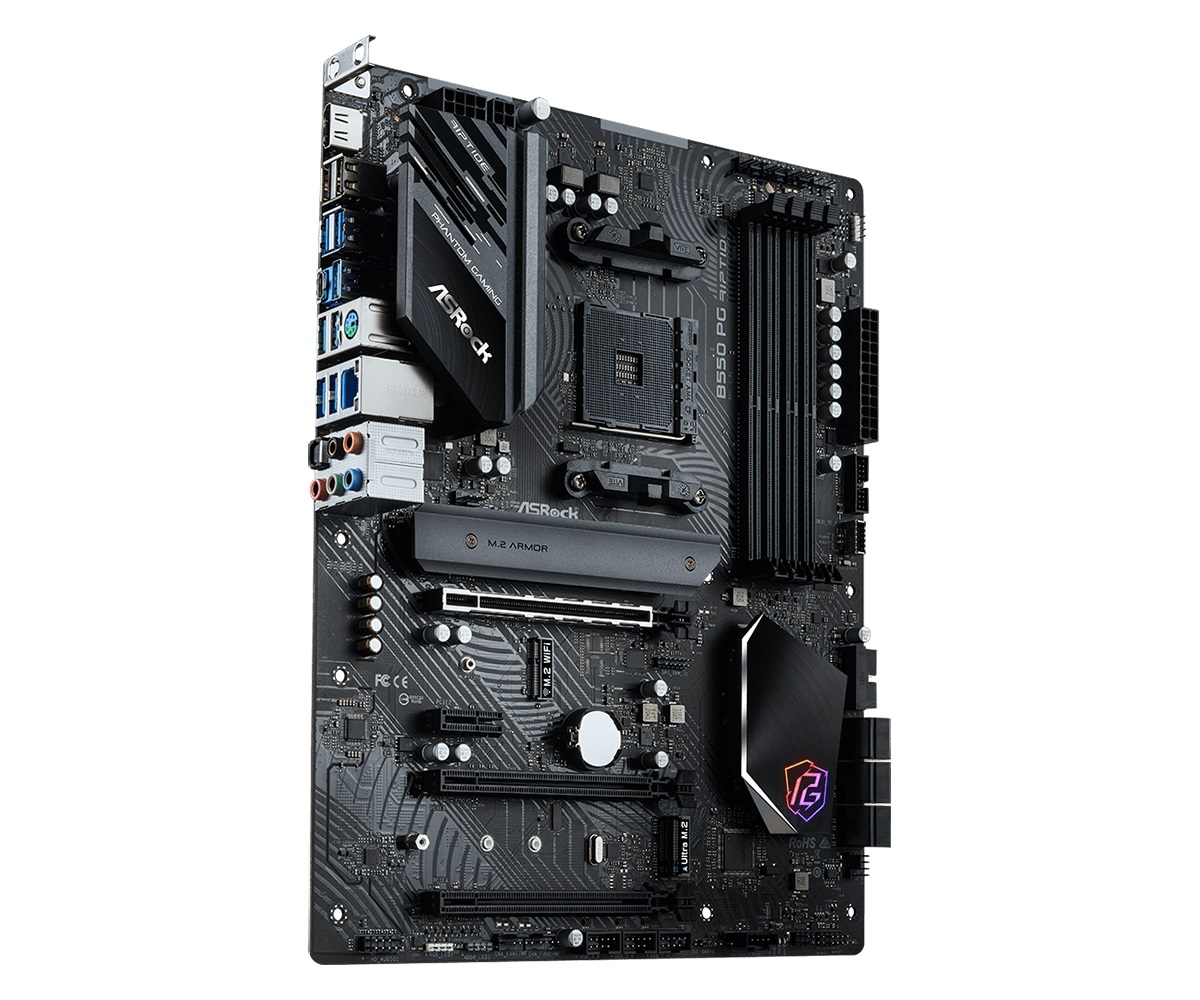 Материнська плата ASRock B550 PG Riptide Socket AM4